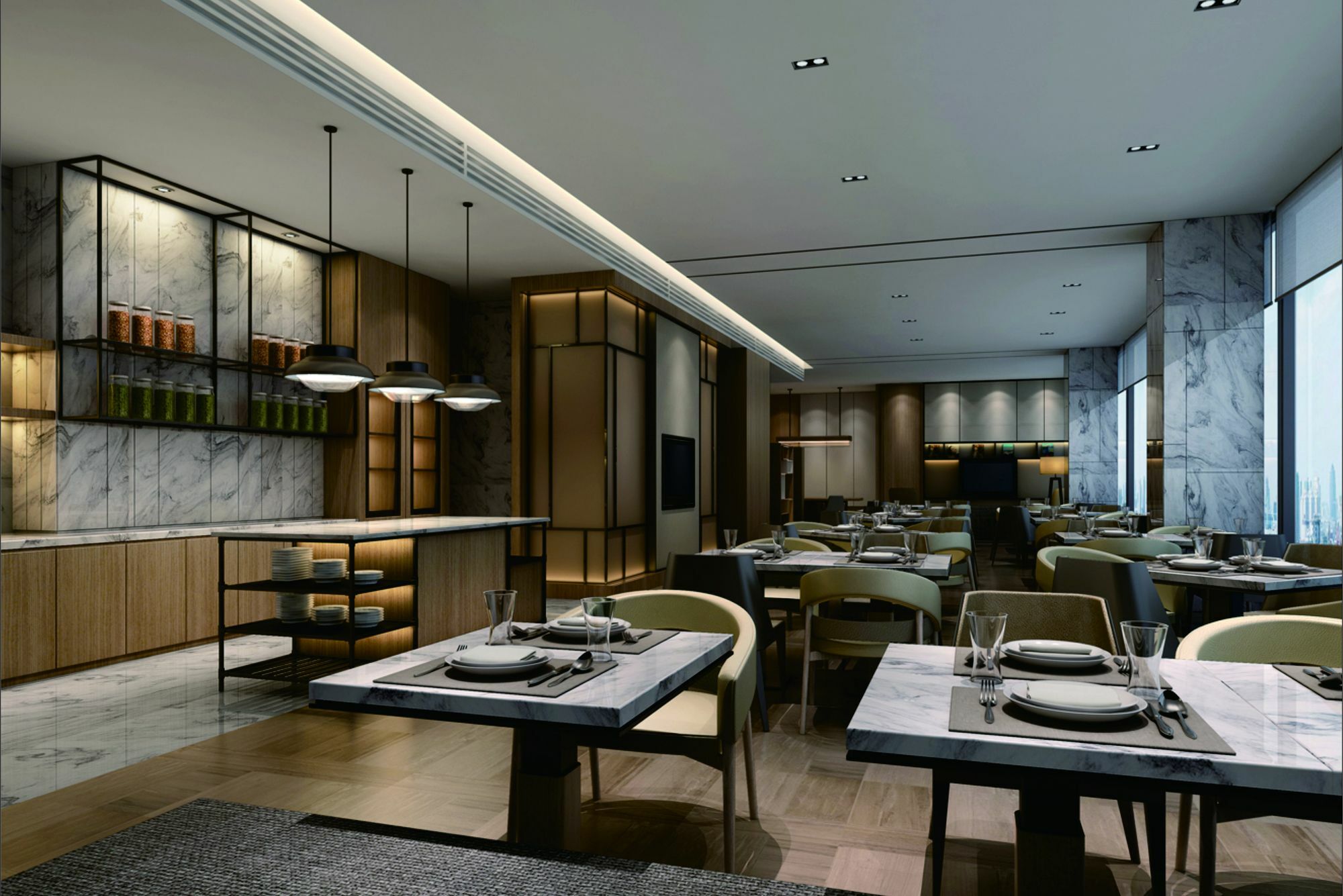 Courtyard By Marriott Shenzhen Bao'An Hotell Eksteriør bilde